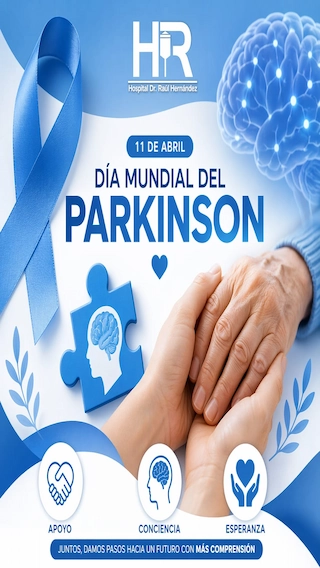 Campaña del Día Mundial del Parkinson sobre concientización y apoyo a pacientes
